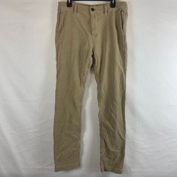 Faherty Men's Pants 32 Tan Slim Leg - Picture 1 of 11